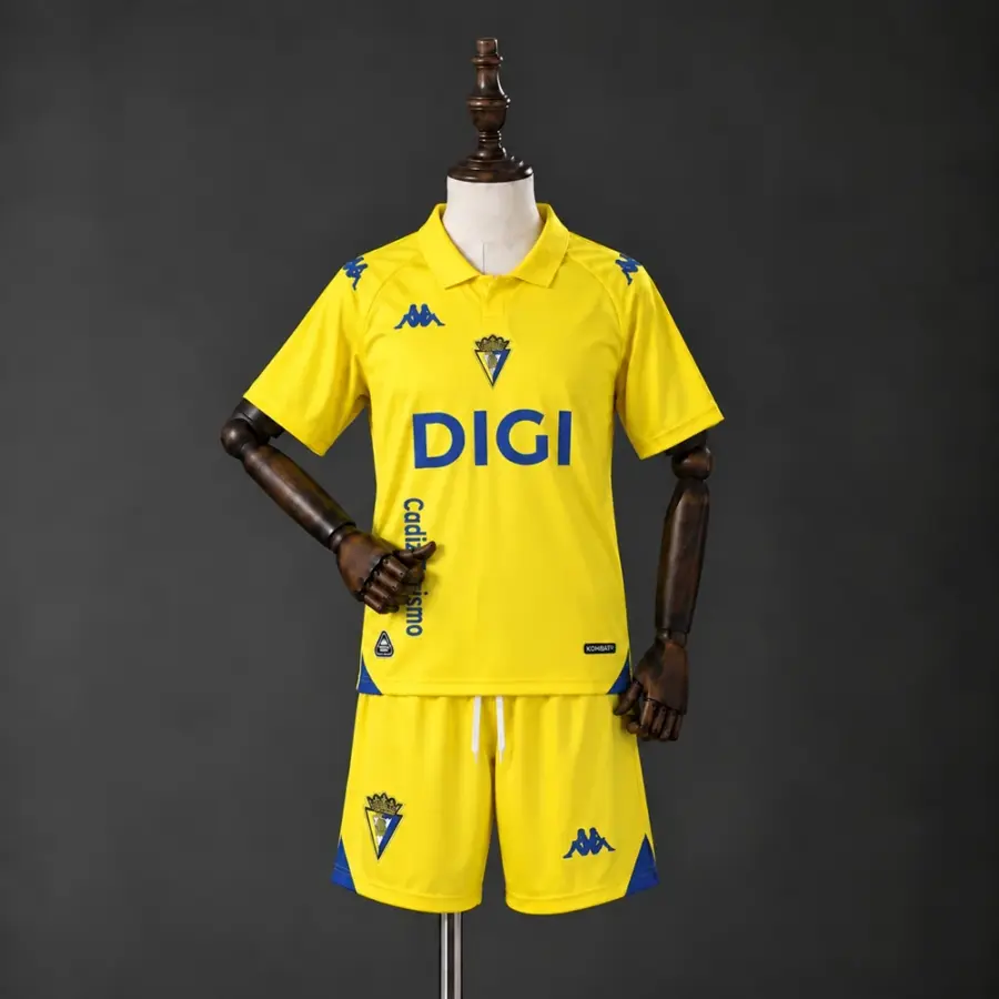Conjunto Cádiz Primera Equipación 26/27 Niños