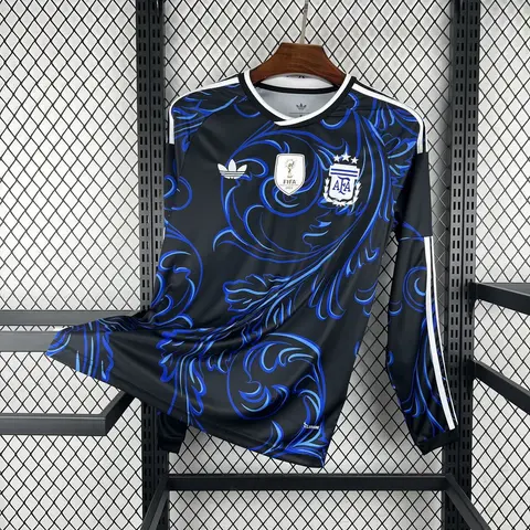 Camiseta Argentina Segunda Equipación Mundial 2026 Manga Larga