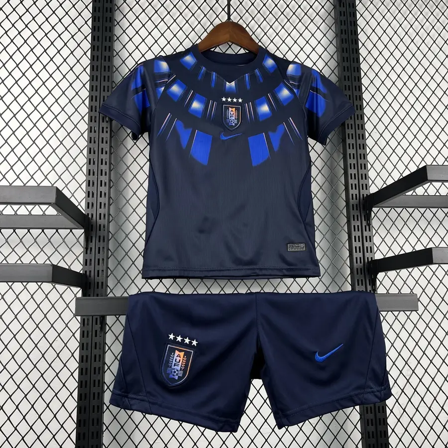 Conjunto Uruguay Segunda Equipación Mundial 2026 Niños - Bota de Oro Tienda