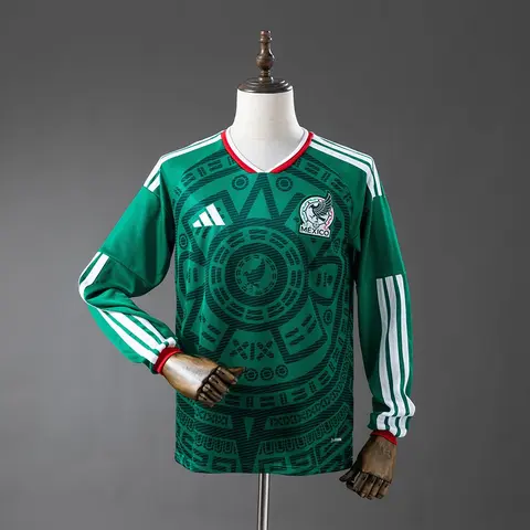 Camisa México I Copa 2026 · Manga Longa