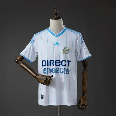 Camiseta Olympique de Marsella Primera Equipación 09/10 Retro