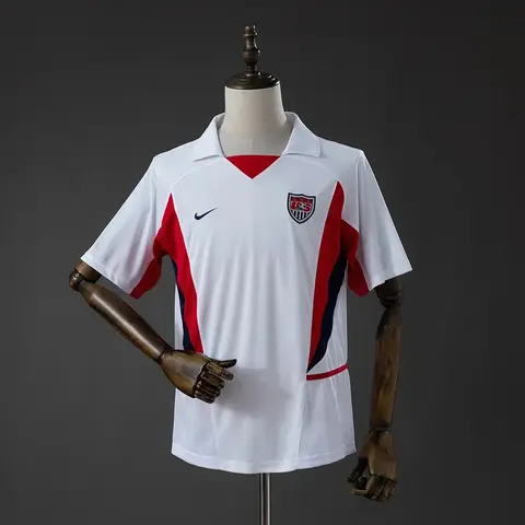 Camiseta Estados Unidos 2002 Primera Equipación Retro