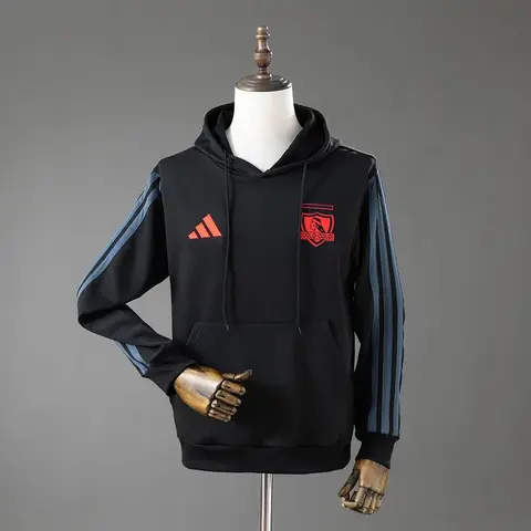 Sudadera Colo Colo Con Capucha 26/27 Hombre