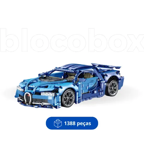 Compact Bugatti Chiron | 1388 pieces