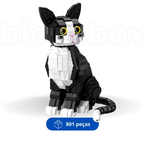 Black and White Cat | 801 pieces