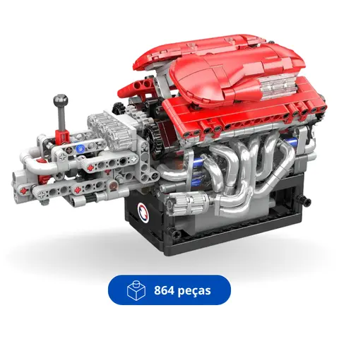 Italian Naturally Aspirated V12 Engine | 864 pieces