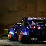 Stanced Nissan GT-R R35 Godzilla