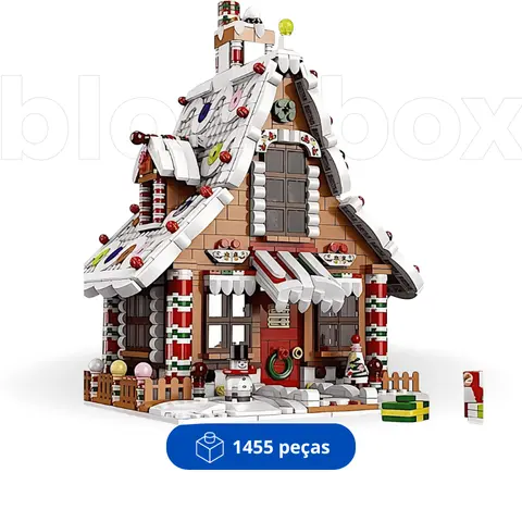 Christmas Gingerbread House | 1455 pieces