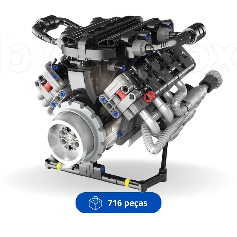 Motorized V8 Engine
