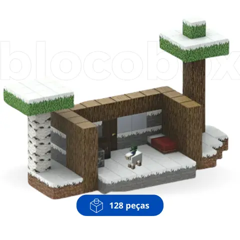 Winter Corner: Minecraft | 128 pieces