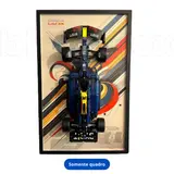 Formula 1 Red Bull RB18 Wall Frame No. 2 (50 × 80 cm)