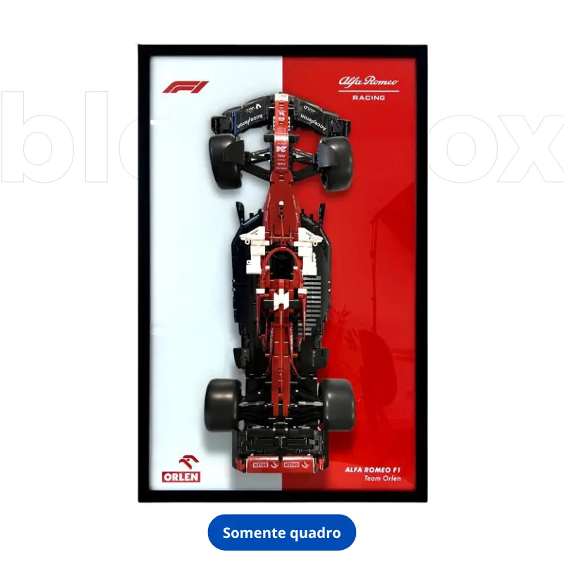 Formula 1 Alfa Romeo Wall Frame (50 × 80 cm)