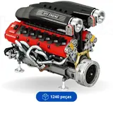 Motorized Italian V12 Hypercar Engine