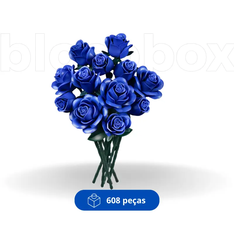 Blue Rose Bouquet