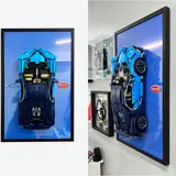 Bugatti Chiron Wall Frame (50 × 80 cm)