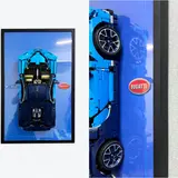Bugatti Chiron Wall Frame (50 × 80 cm)
