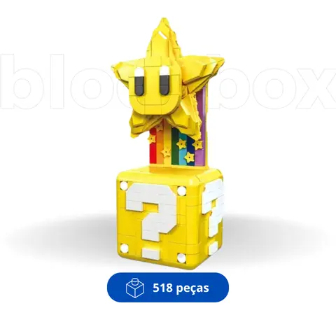 Super Star: Super Mario | 518 pieces