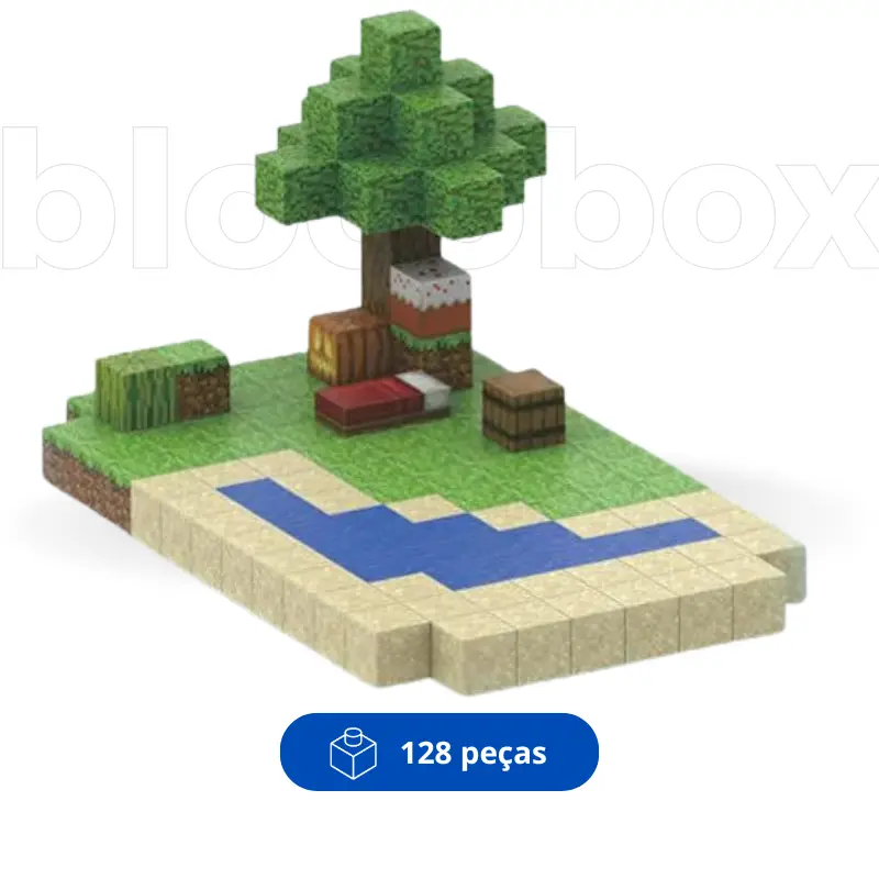 Bee Beach: Minecraft Magnetic Blocks
