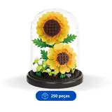 Sunflowers in a Glass Dome