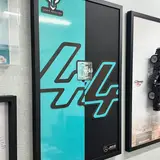 Formula 1 Mercedes W14 Wall Frame No. 5 (50 × 80 cm)