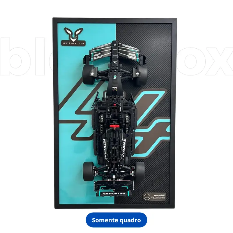 Formula 1 Mercedes W14 Wall Frame No. 5 (50 × 80 cm)