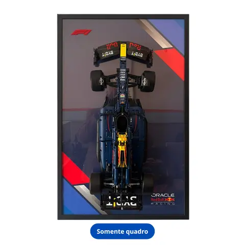 Formula 1 Red Bull RB18 Wall Frame No. 3 (50 × 80 cm)