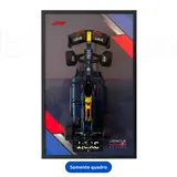 Formula 1 Red Bull RB18 Wall Frame No. 3 (50 × 80 cm)