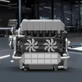 Motorized German Inline-6 Engine