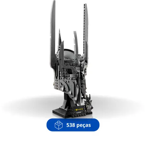 The Lord of the Rings: Helmet of Sauron | 538 pieces