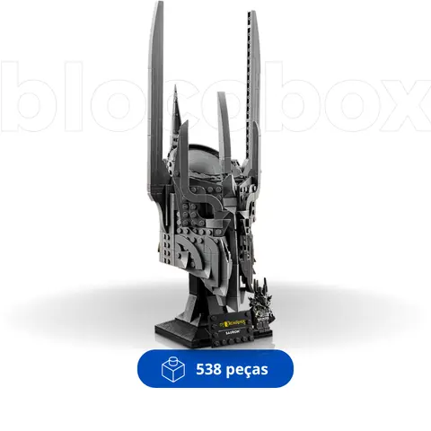 The Lord of the Rings: Helmet of Sauron | 538 pieces