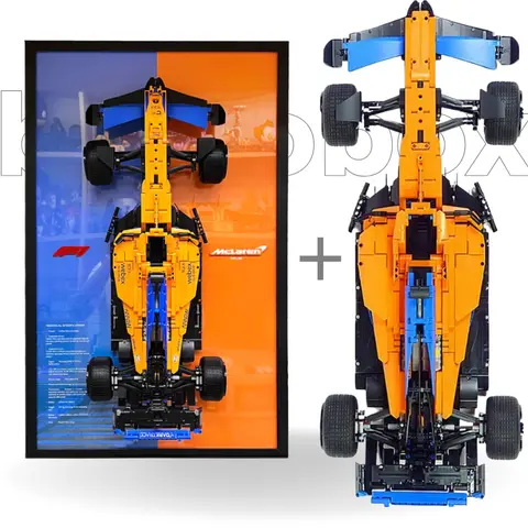 McLaren MCL35 + Wall Frame Bundle