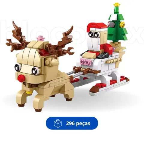 Mini Santa's Reindeer | 296 pieces