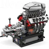 Motorized Supercharged V8 Engine