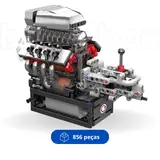 Motorized Supercharged V8 Engine