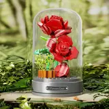 Eternal Red Roses Music Box