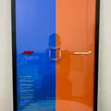 Formula 1 McLaren MCL35 Wall Frame No. 3 (50 × 80 cm)