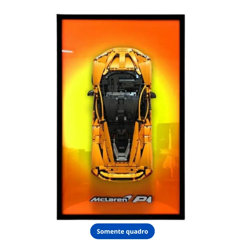 McLaren P1 Wall Frame No. 1 (50 × 80 cm)