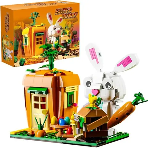 Bunny Carrot House | 414 pieces