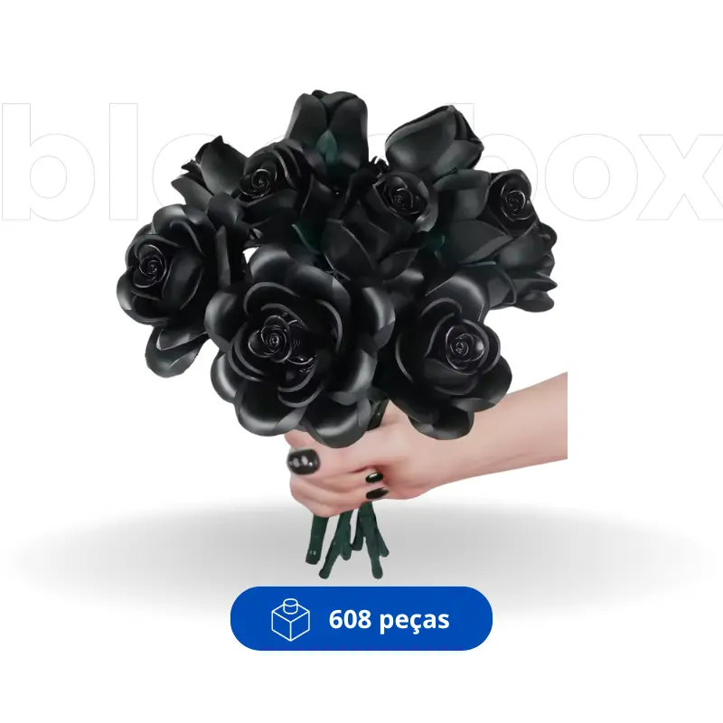 Black Rose Bouquet