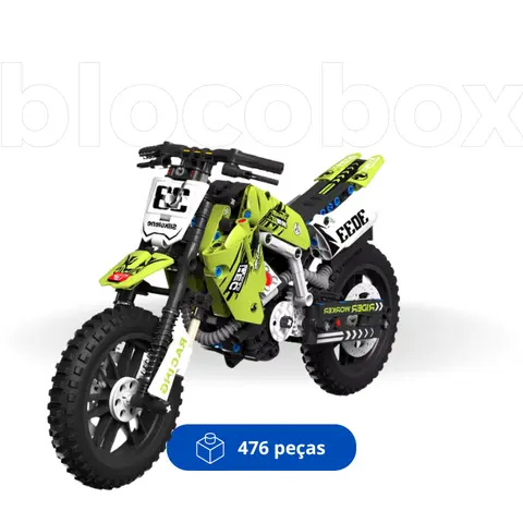 Motocross Dirt Bike | 476 pieces