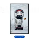 Porsche 911 RSR Wall Frame (50 × 80 cm)