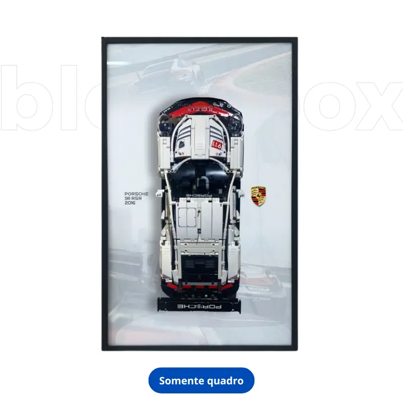 Porsche 911 RSR Wall Frame (50 × 80 cm)