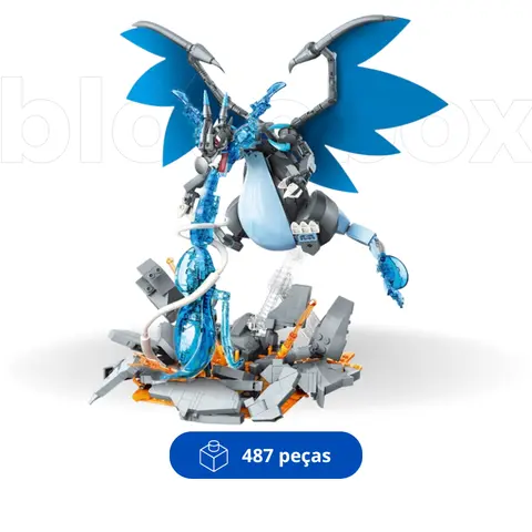 Mega Charizard X: Pokémon | 487 pieces