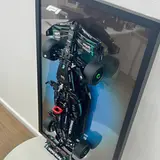 Formula 1 Mercedes W14 Wall Frame No. 6 (50 × 80 cm)