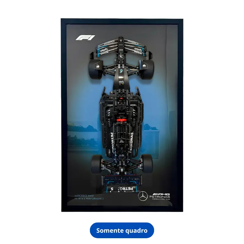 Formula 1 Mercedes W14 Wall Frame No. 6 (50 × 80 cm)