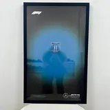 Formula 1 Mercedes W14 Wall Frame No. 6 (50 × 80 cm)