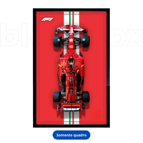Formula 1 SF24 Wall Frame No. 3 (50 × 80 cm)