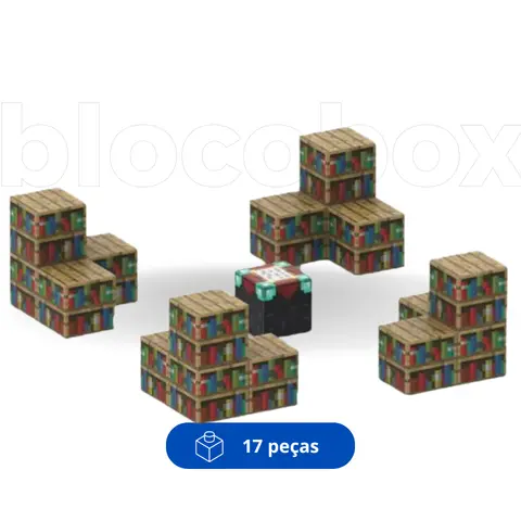 Enchanting Table: Minecraft Magnetic Blocks | 17 pieces