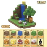 Waterfall: Minecraft Magnetic Blocks