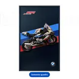 BMW M 1000 RR Motorcycle Wall Frame (50 × 80 cm)